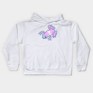 trans frog Kids Hoodie